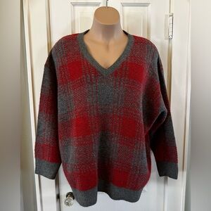 Falls Creek V-Neck Super Soft Sweater 3X